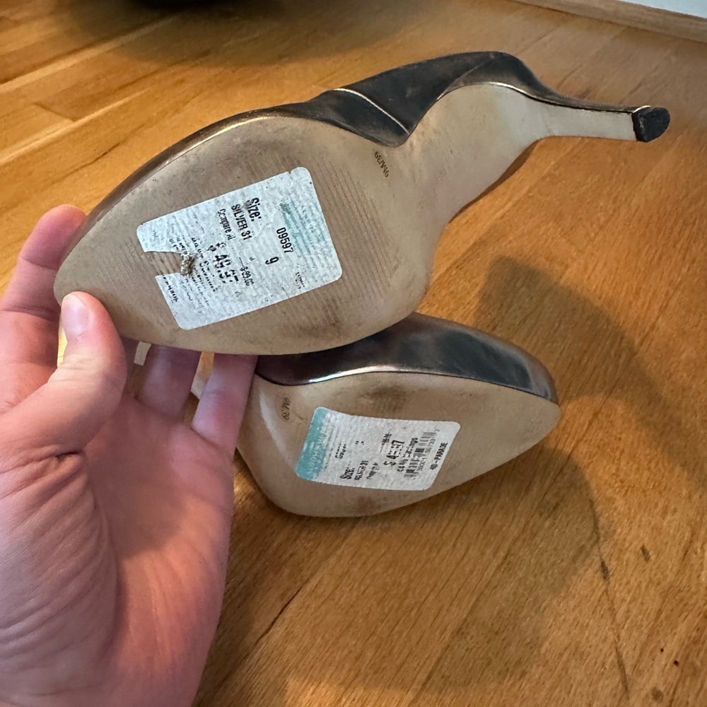 Bcbgeneration Silver Heels - image 5